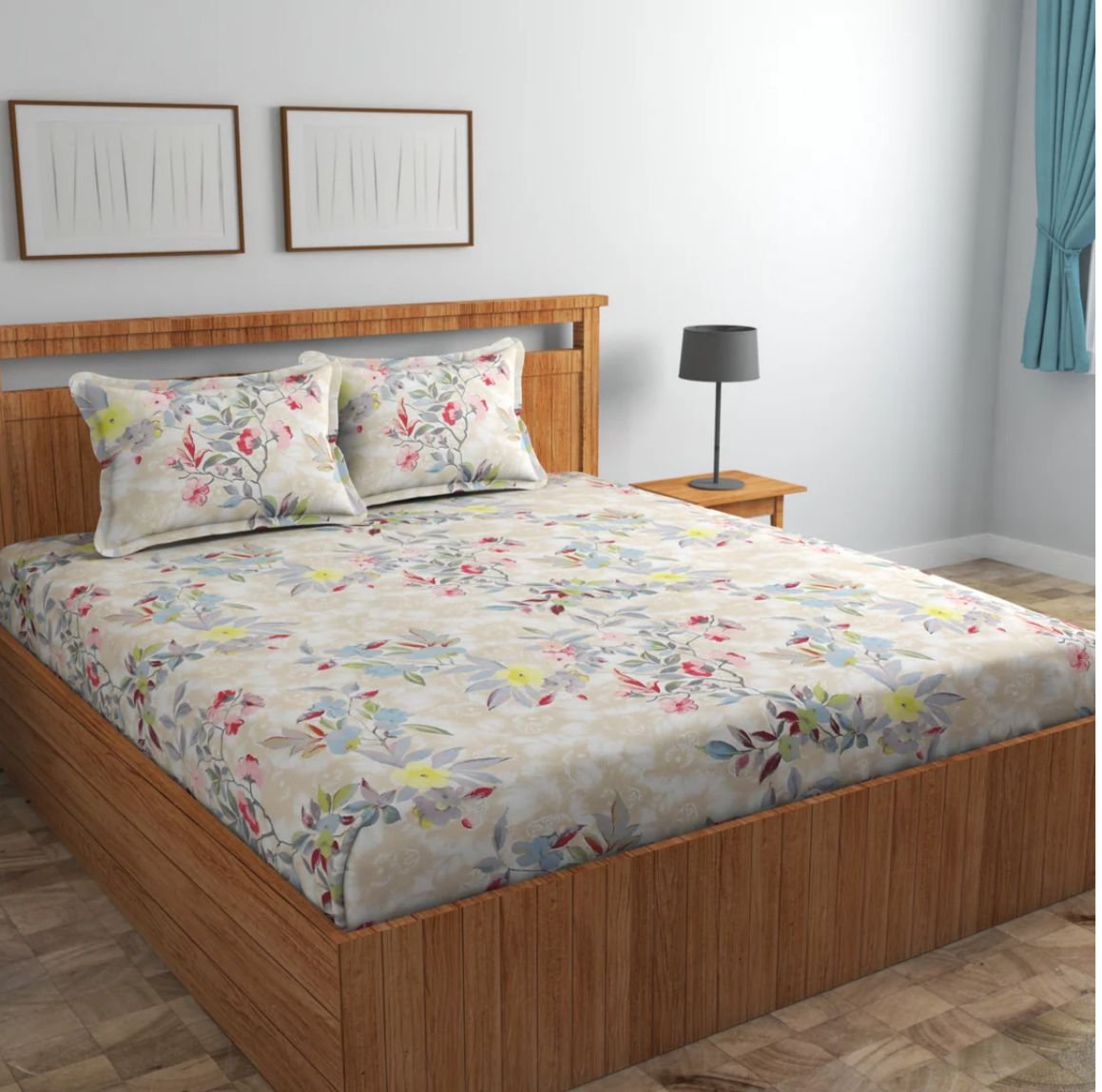 Flat Bed Sheet Anaya ( flat bed sheet anaya - off white ) 