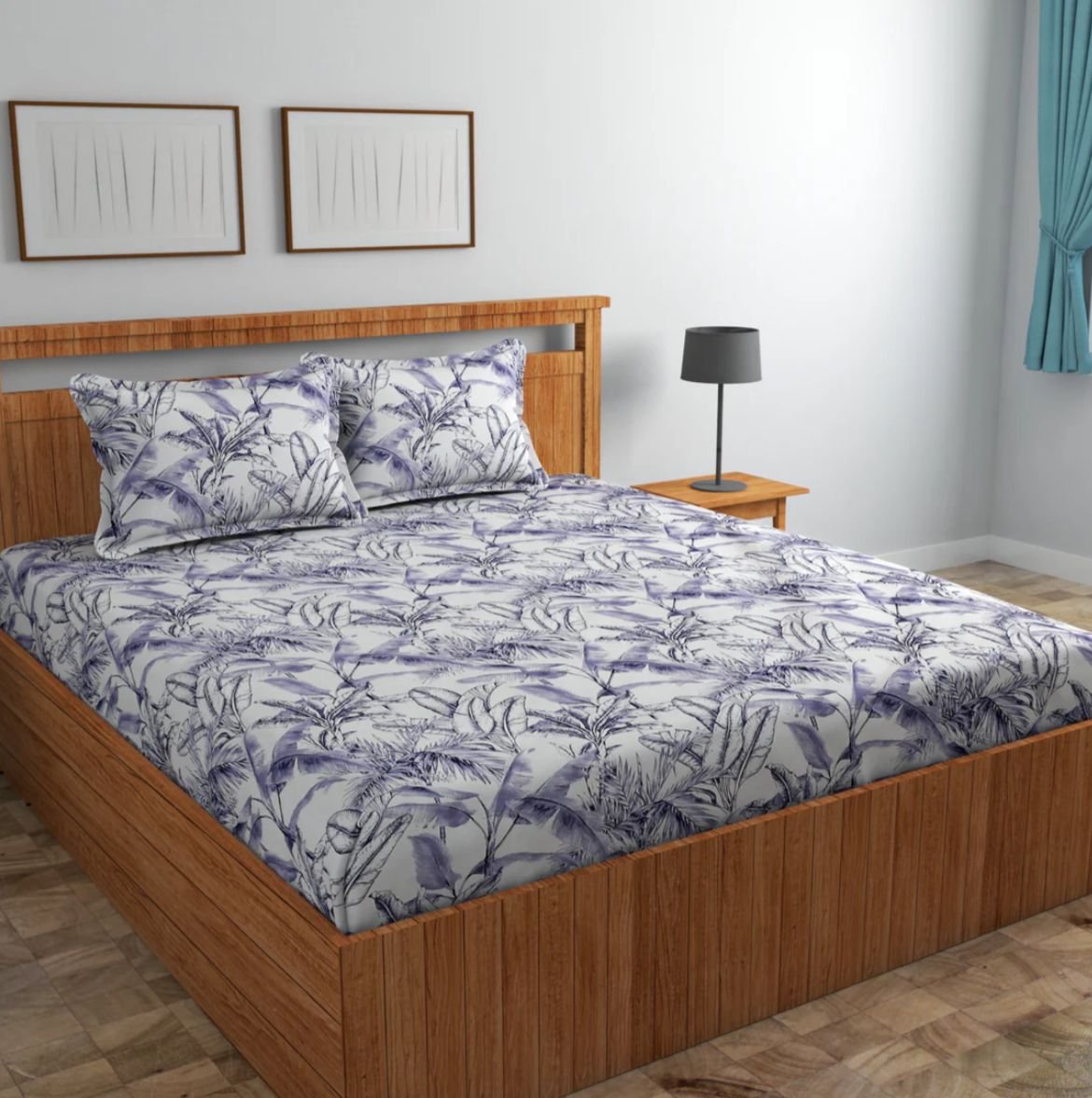 Flat Bed Sheet Anaya ( flat bed sheet anaya-white, ) 