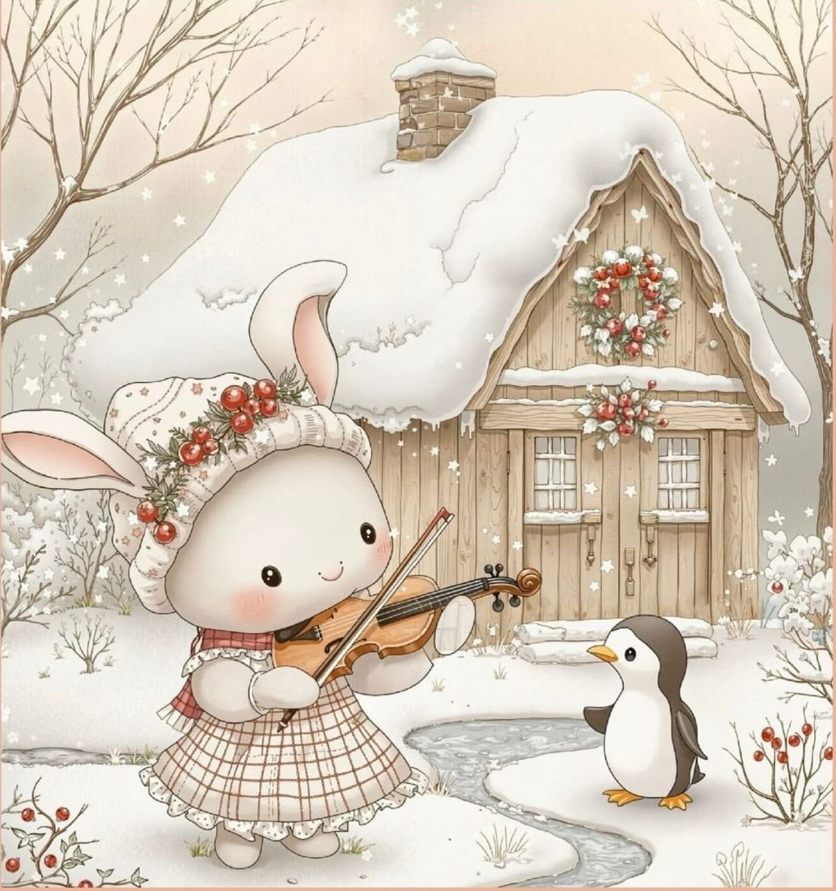 Megical 7D King Size Bedsheet ( Rabbit Megical 7D King Size Bedsheet ) 